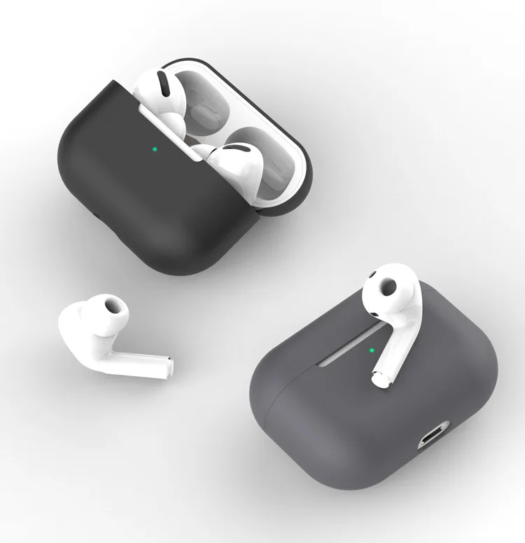 Airpods Pro Чехол для наушников силиконовый защитный чехол Аксессуары для Apple Airpods Pro беспроводные Bluetooth наушники