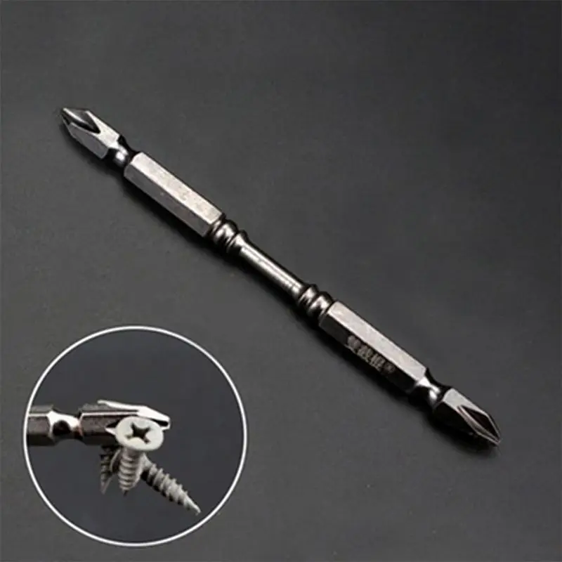 PH2 1/4 дюйма твердость netic 110 мм поперечная головка отвертка долгая длина двойная