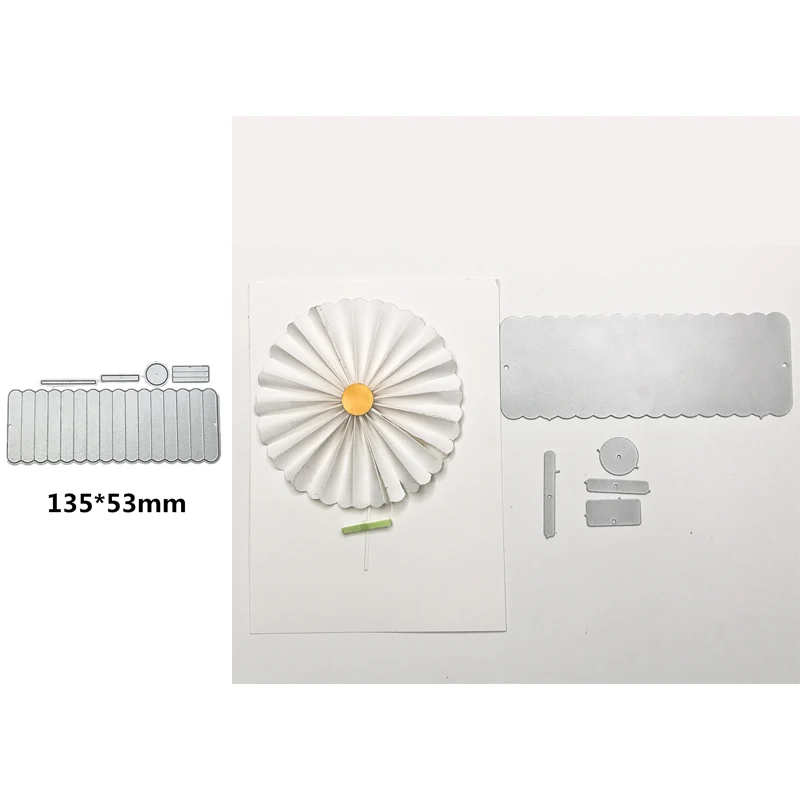 Металлические режущие матрицы красивые маленькие ромашки альбом для