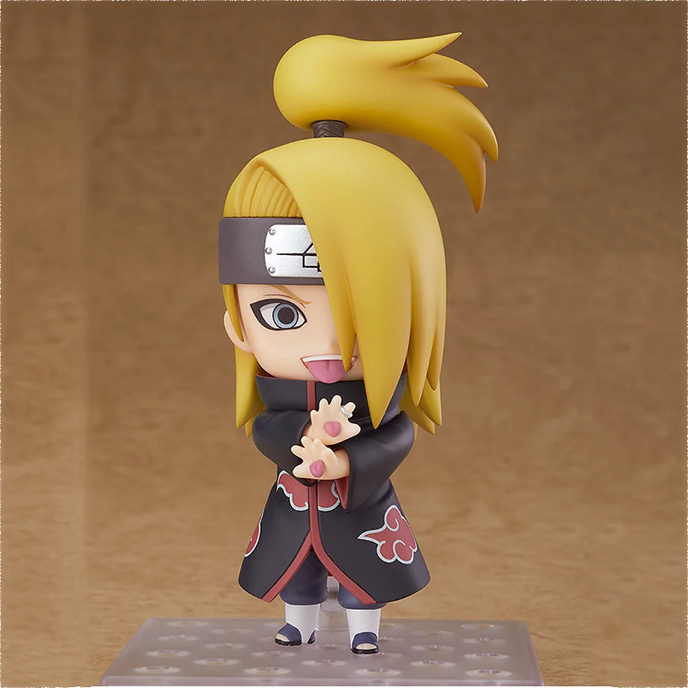 

GSC Original Anime Figure Naruto Akatsuki Deidara Q Style Kawaii Action Figure For Children New Years Gift