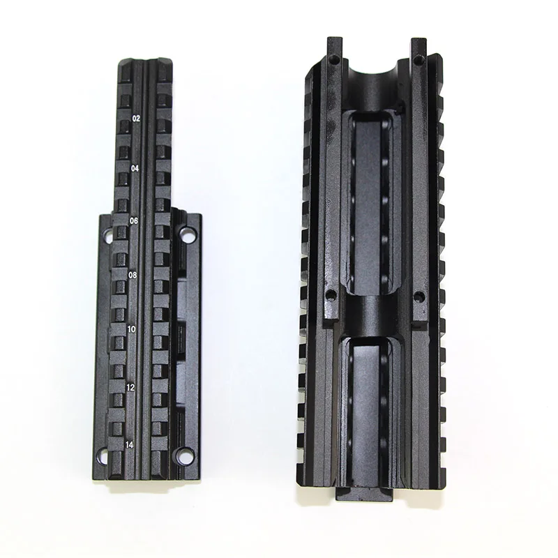 Quad Rail Mount Handguard 20 мм Пикатинни прицел боковой светильник крепление для AK47 74 AKS AKM