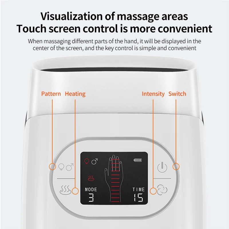 Умный Массажер для рук KLASVSA электрический беспроводной нагреватель подушка