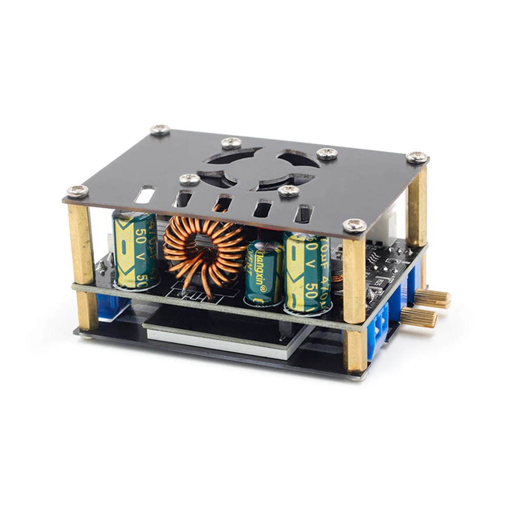 

DC Converter Automatic Boost Buck CC CV Power Module 30v 6A 60W Adjustable Regulated Power Universal Supply Voltmeter Ammeter