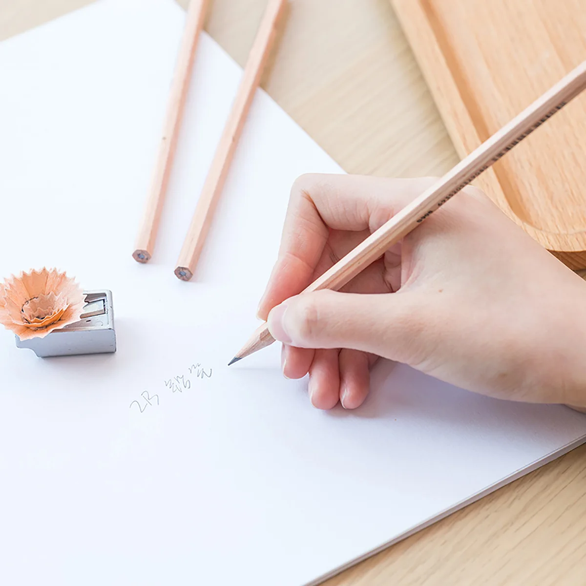 5 pieces  10 students write pencil with eraser examination art sketch Safety log 2B /HB hexagon bar | Канцтовары для офиса и