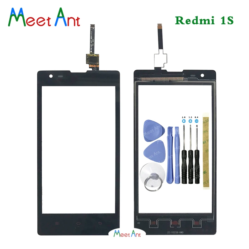 Высокое качество 4 7 ''для Xiaomi Redmi 1S сенсорный экран дигитайзер сенсор внешнее