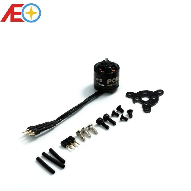 Мини-Мотор Micro MC1108 4000 кв поддержка 1S 5A/2S 5A 5030 Пропеллер для радиоуправляемого