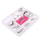 36 шт., набор металлических матриц с пружинным зажимом