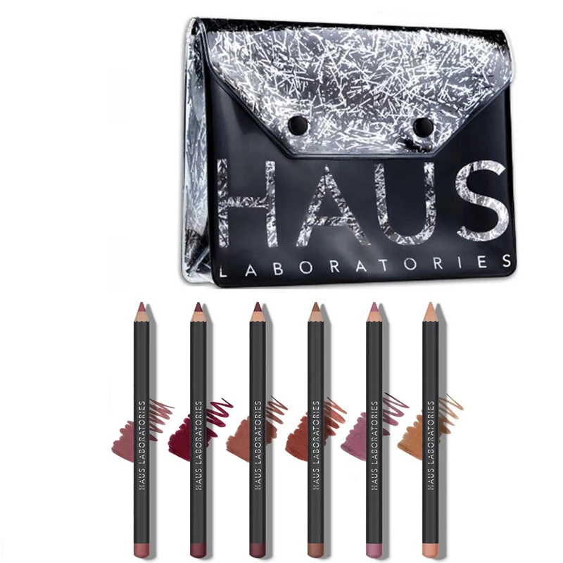 Lipliners 6 цветов длинная одежда демисезонные матовые оттенки предложение мистик