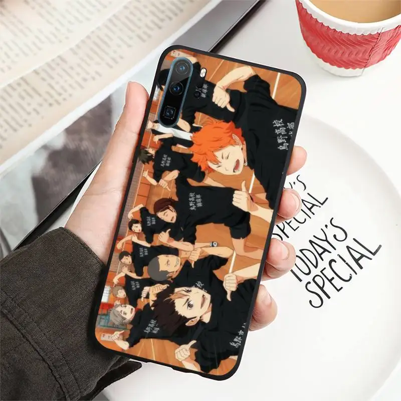 

Haikyuu Hinata attacks Anime Phone Case For Huawei P20 P30 P40 lite Pro P Smart 2019