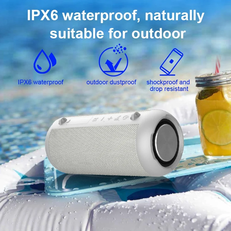 MOOL портативный динамик беспроводной открытый водонепроницаемый Bluetooth s 360 HD