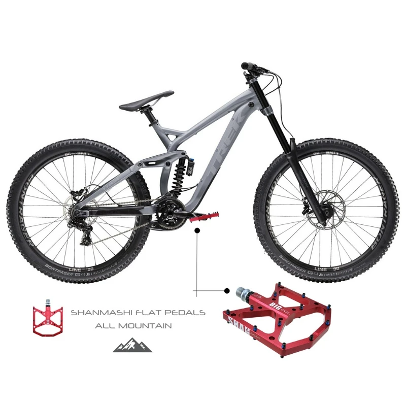 

M89D Lightweight Universal Mountain Bike Pedals for BMX Road MTB Bicycle Wide 3 bearings Riding Ultralight Pedal