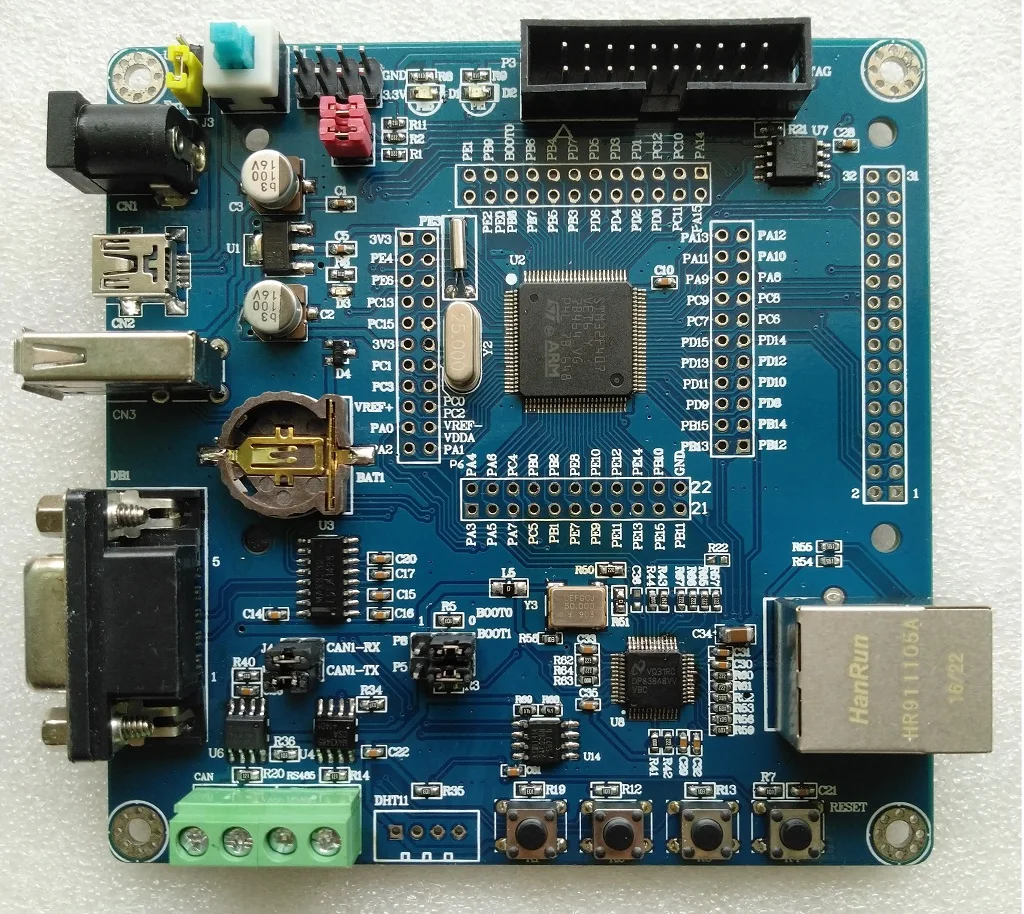 Плата разработки STM32F407VE | Обустройство дома