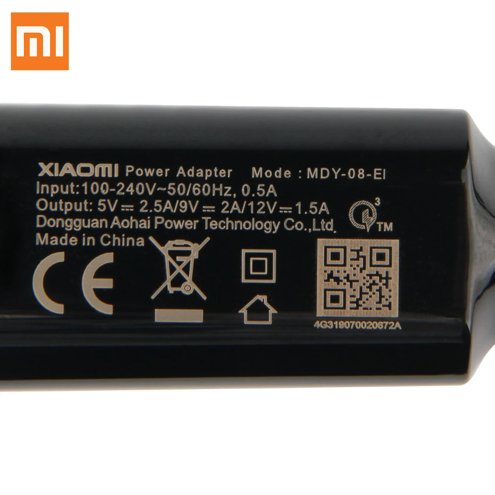Быстрое зарядное устройство QC 3 0 18 Вт USB Type-C для Xiaomi Redmi note 7 8 Pro 9 S 8A 6A Mi Lite SE 9t Max A3 |