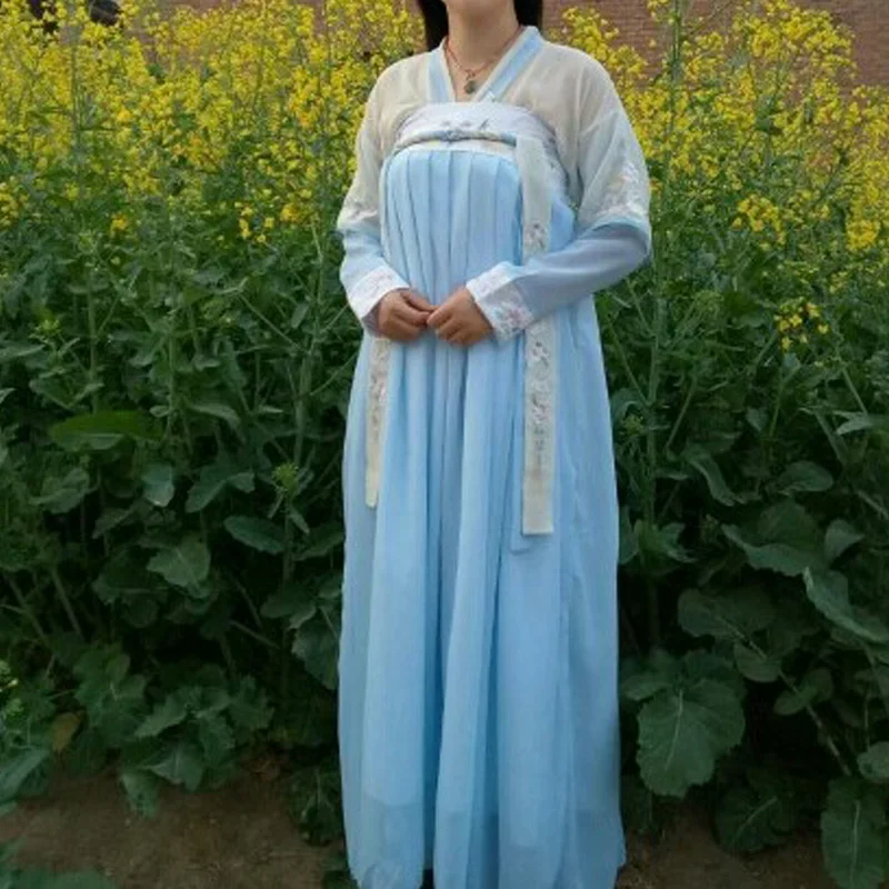 Hanfu платье для женщин Han Dynasty сказочная юбка Китайская древняя традиционная