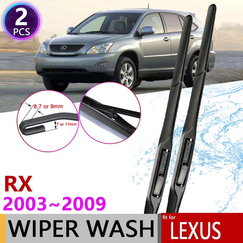 

for Lexus RX 2003~2009 XU3 RX300 RX330 RX350 RX400h Car Wiper Blades Front Windshield Wipers Car Accessories 2004 2005 2006 2007