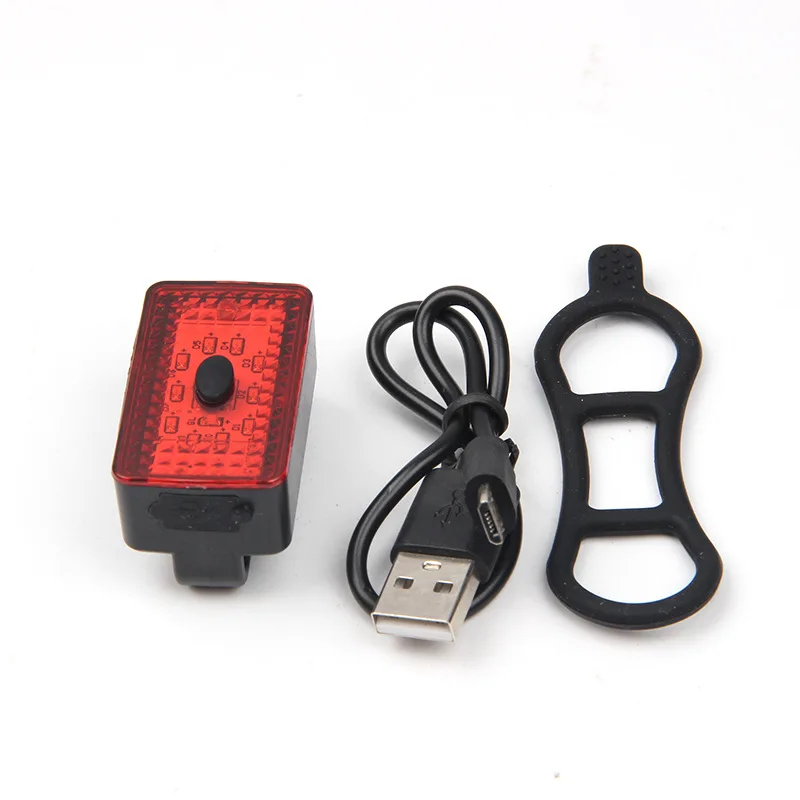 

Bike Light Waterproof Rear Tail Light LED USB Rechargeable Mountain Bike Cycling Light Taillamp Safety Warning Light HL031