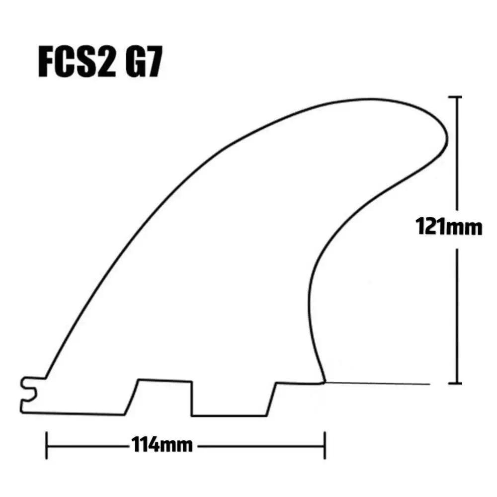 FCS2 3 шт. G5/G7 новый дизайн синий зеленый желтый черный цвет доски для серфинга