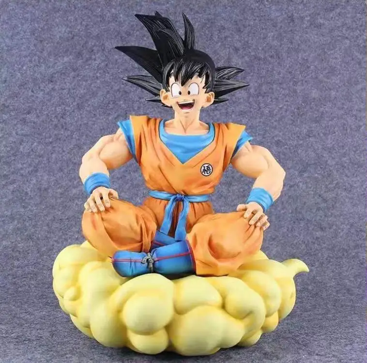 Экшн-фигурка из ПВХ Dragon Ball Z Son Goku on somersault clouds | Игрушки и хобби