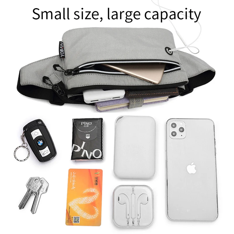 Running Sports Waist Gym Bag For Phone Jogging Male Waist Fanny Pack Pouch Cycling Trail Women's Men's Belt Bag Run Accessories