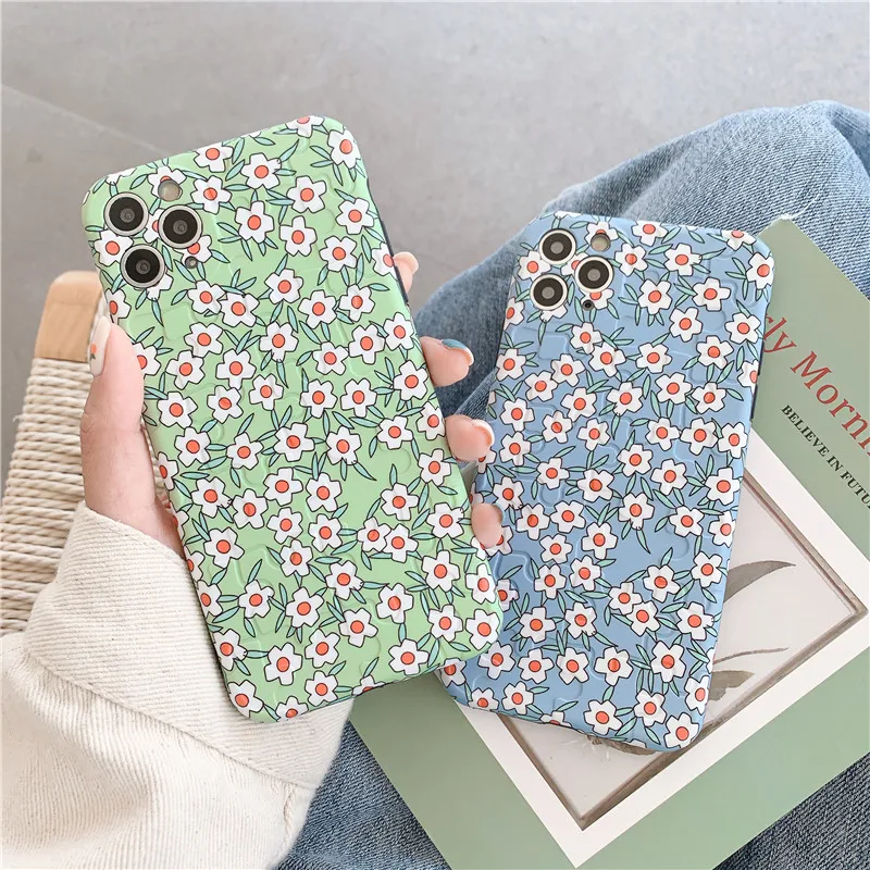 

Funny Fashion Flowers Phone Case for Iphone Se 2020 11 Pro Max 7 8 Plus Soft Silicone Phone Cover for Iphone X Xr Xs Max