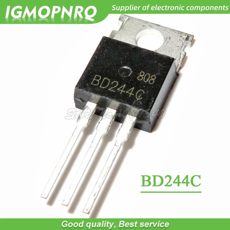 10 шт. BD241C BD243C BD244C BD241 BD243 BD244 TO220 PNP средней линейности новый оригинальный