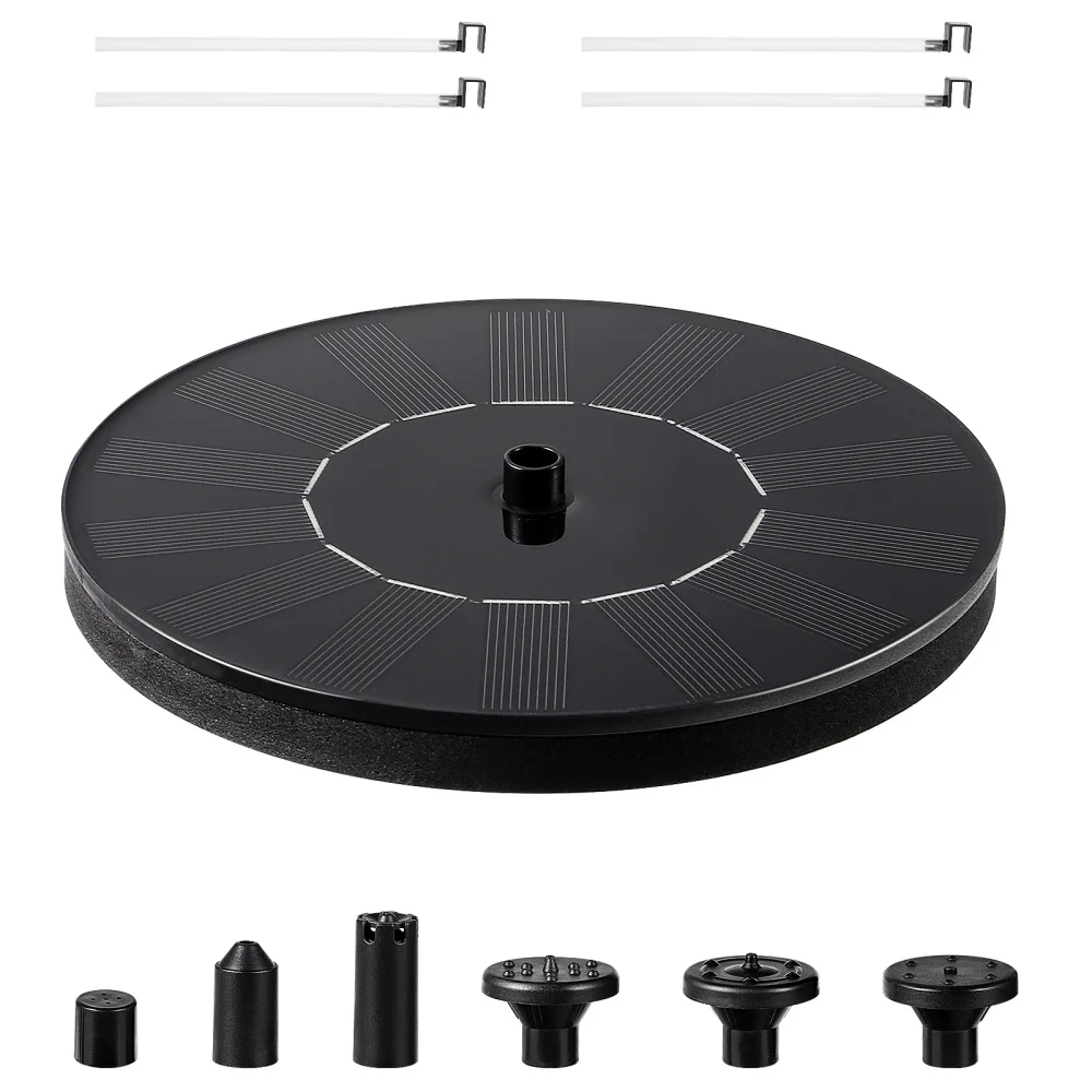 Yardwe солнечные насос фонтана плавающий фонтан для шланг полива огорода двора