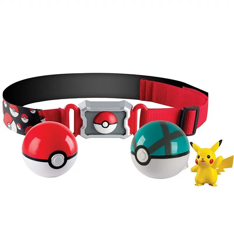 

Pokemon figures 4-8cm Cosplay Pikachu Pokeball model Cartoon Action Figure Dolls educational toys Child gift