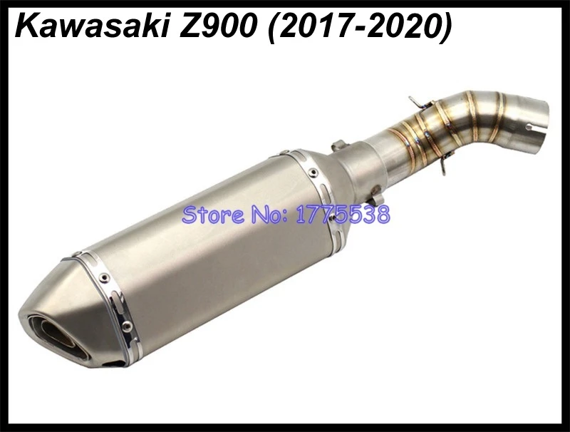Выхлопной глушитель для мотоцикла Z900 2017-2020 выхлопная система Соединительная