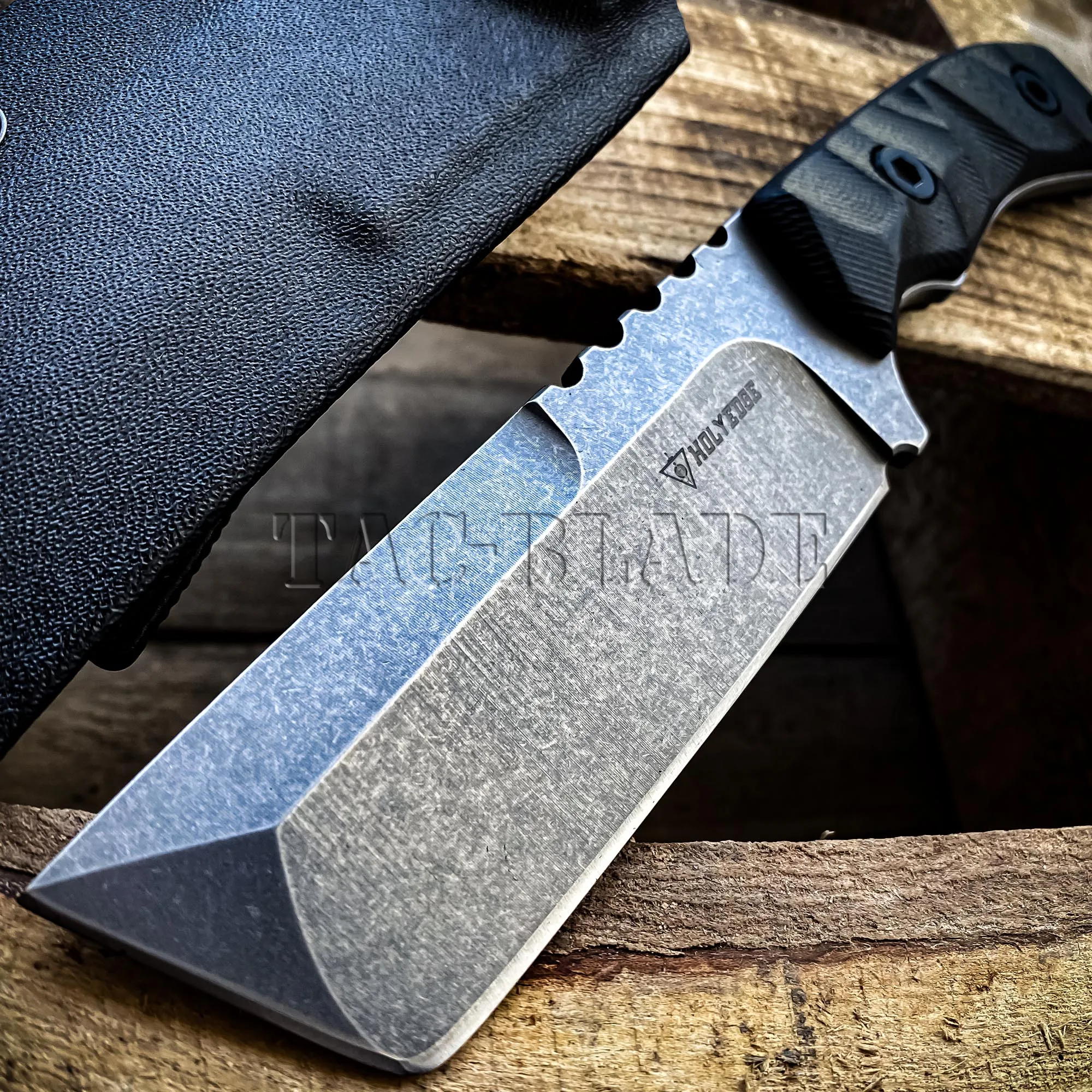 

TOP Quality JUNGLE TACTICAL HUNTING KNIVES Outdoor Machete Tool FIXED BLADE MILITARY COMBAT SURVIVAL with Kydex Sheath