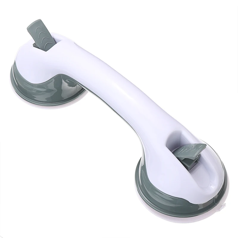 Кабинет Ручка часы с чашкой на присоске для ванной ручка захват бар пожилых