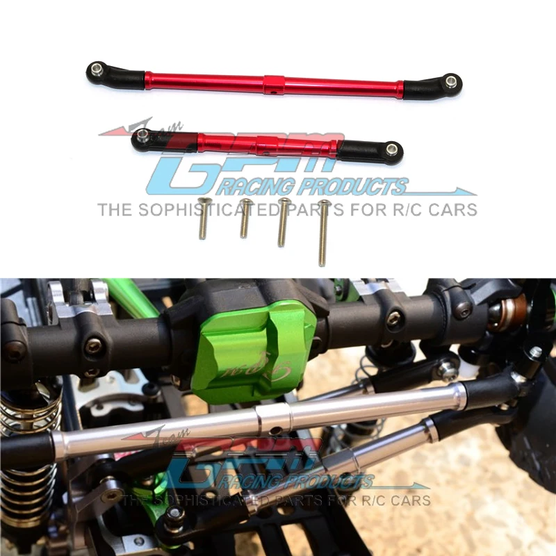 GPM AXIAL 1/10 SCX10 II 90046 90047 Багги автомобильный металлический сплав передние и задние