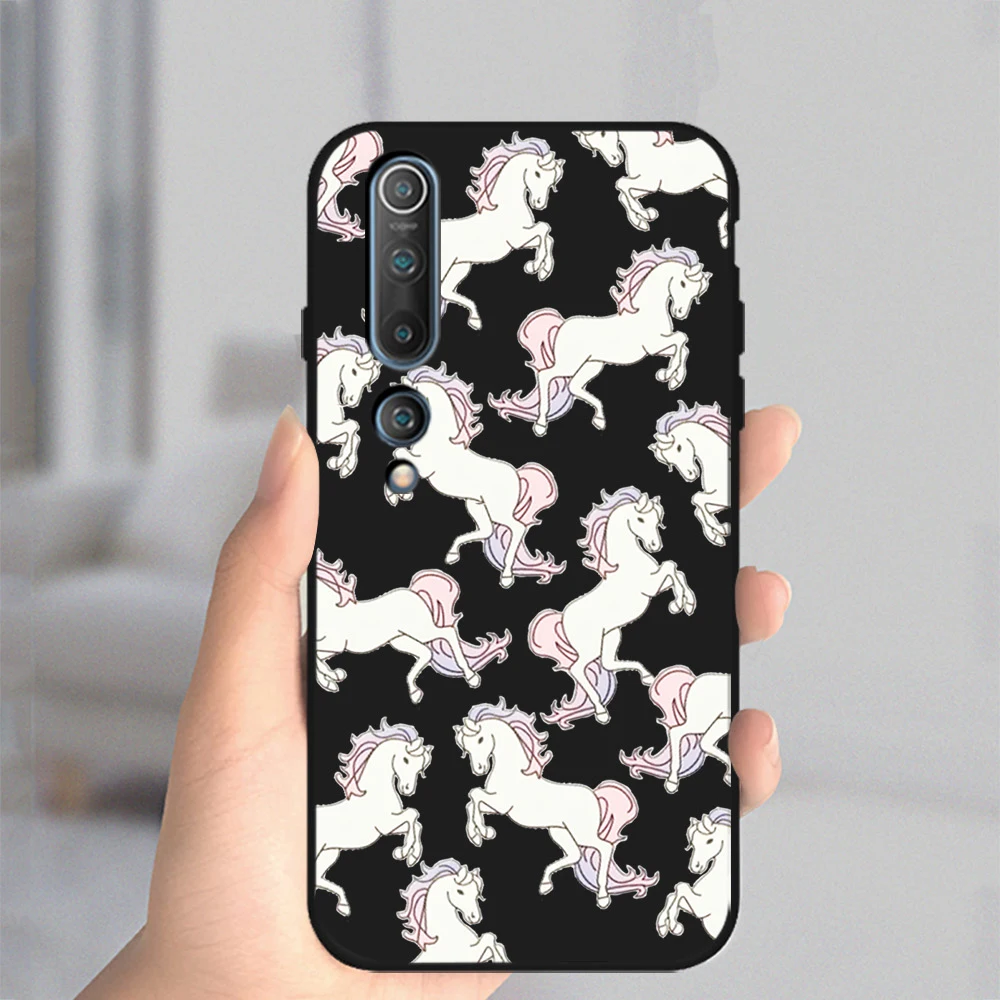 

Funny Unicorn Case For Xiaomi Redmi Note 10 9 8 7 8T Pro 9A 8A 9S K30S MI Note 11 10 9 10T 9T Pro Lite F1 Soft TPU Phone Fundas