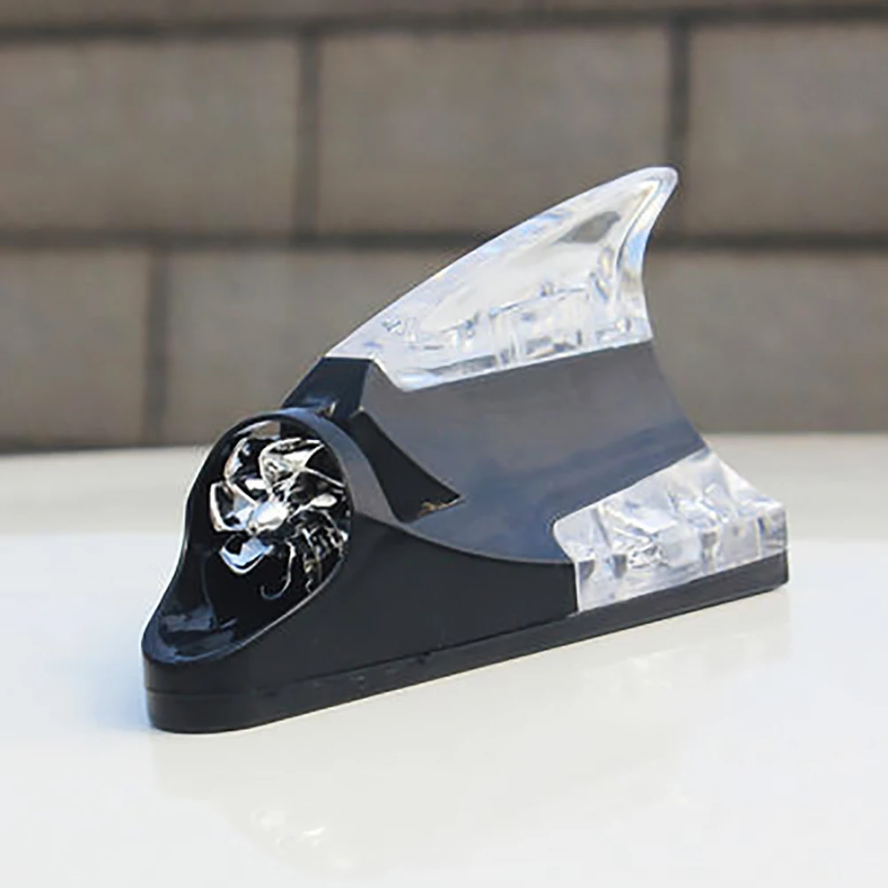 Car Auto Styling Wind Power Shark Fin Shaped LED Warning Flashing Light Lamp Exterior Accessories Boutique New Hot Sale 2019 | Автомобили