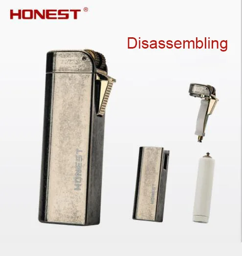 Высококачественная газовая надувная Зажигалка в стиле ретро подаропосылка из