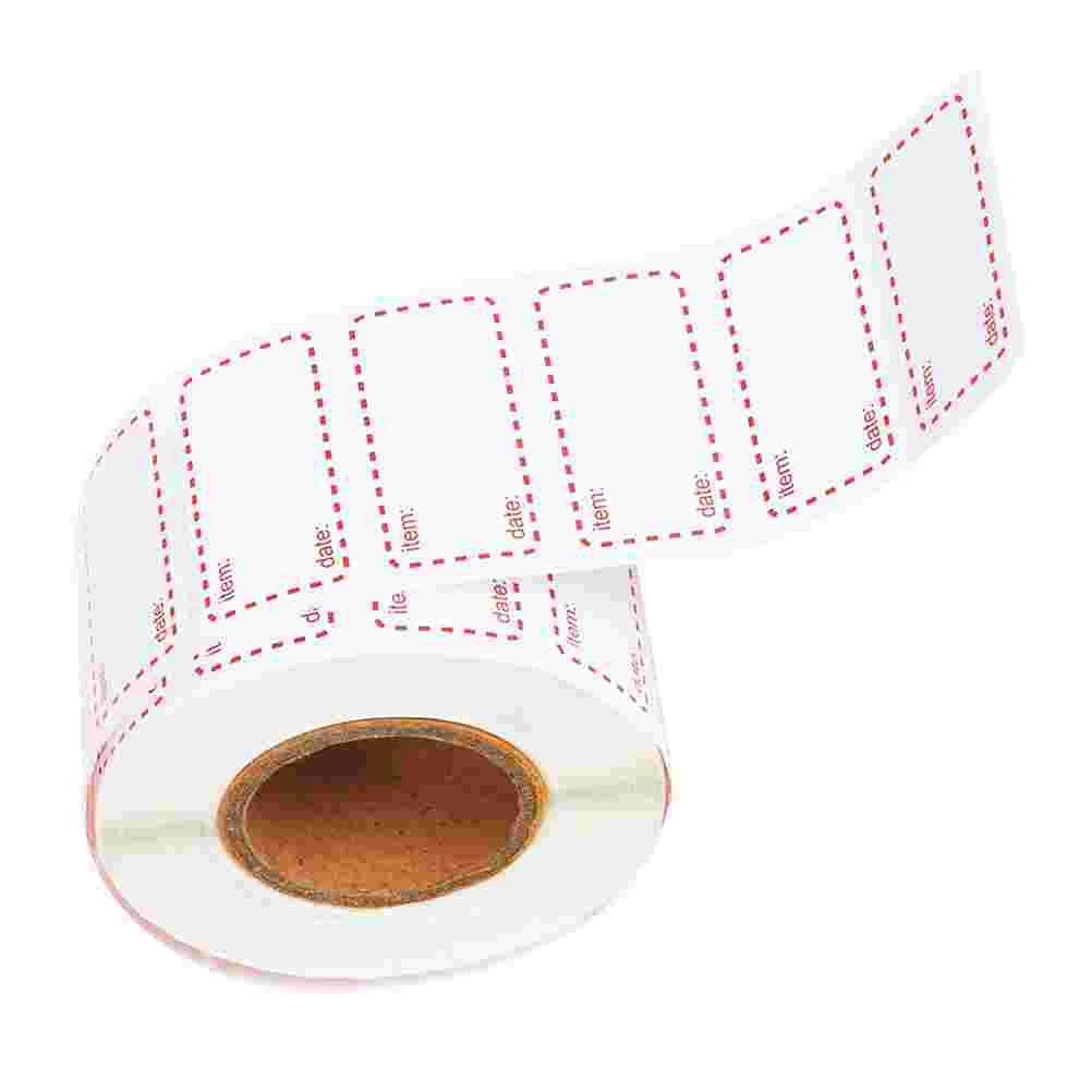 

1 Roll Waterproof Label Sticker Kitchen Box Label Sticker Date Label Frozen Tags