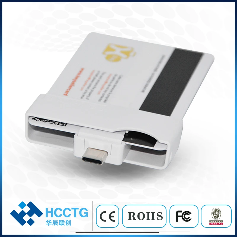 Производители Карманный Смарт контакт IC ISO7816 чип памяти USB Type-C кардридер Android окно
