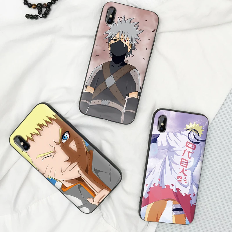 Naruto Phone Case For Xiaomi Mi6 8 Lite SE MAX 3 9E 5X 6X F1 A1 A2 6 Soft Silicone Cases Cover | Мобильные телефоны и
