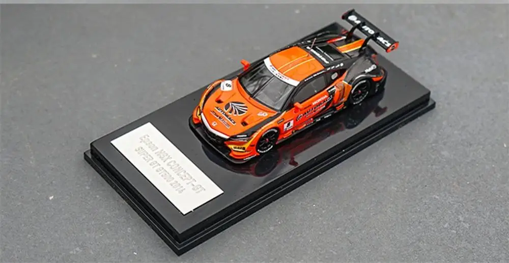 1/64 Honda NSX CONCEPT-GT GT500 гоночный автомобиль #8 Коллекционная модель автомобиля |
