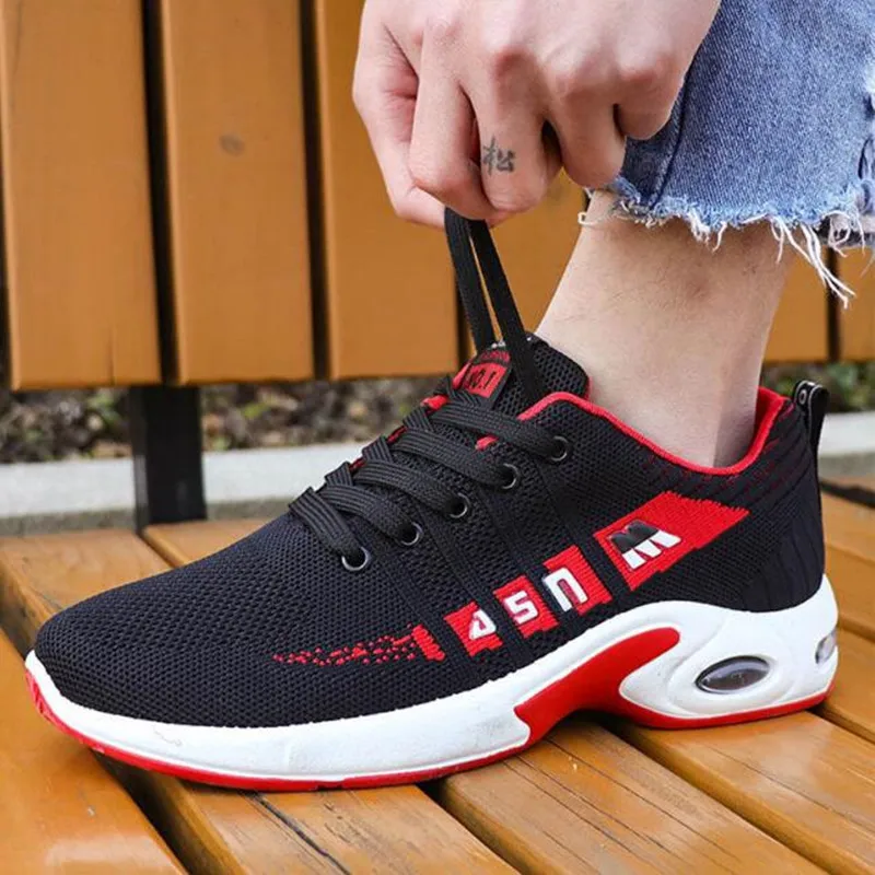 

Кроссовки мужские легкие дышащие, уличная спортивная обувь, удобные Сникерсы для тренировок