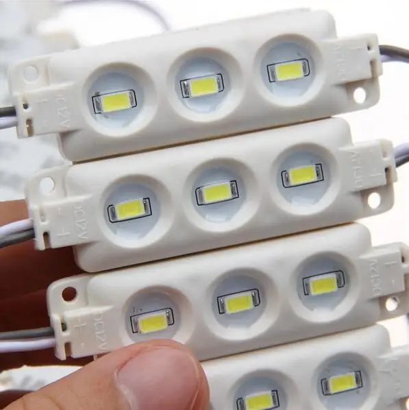 12В 3leds светодиодный модуль света 5630 5730 SMD магазин переднее окно знак лампы ip68