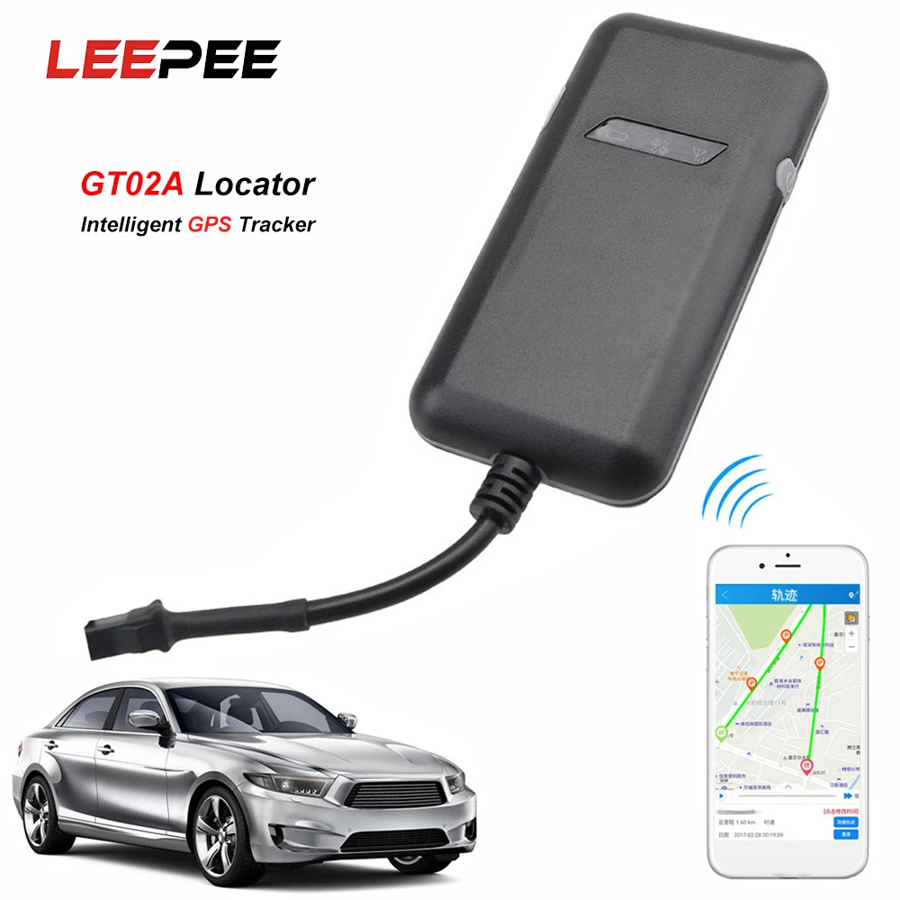 

24V 12V Car GPS Tracker Smart Locator GSM Tracking Device GT02A Anti-theft High Sensitivity Motorcycle Truck Vehicle Accessories