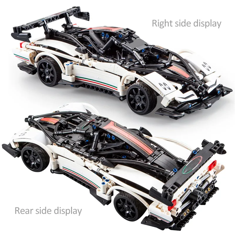 

CaDa City Remote Control Sports Car Four-Drive Off-Road Vehicle Model Mobile APP High-Tech Building Block Var Boy Toy Car Gift