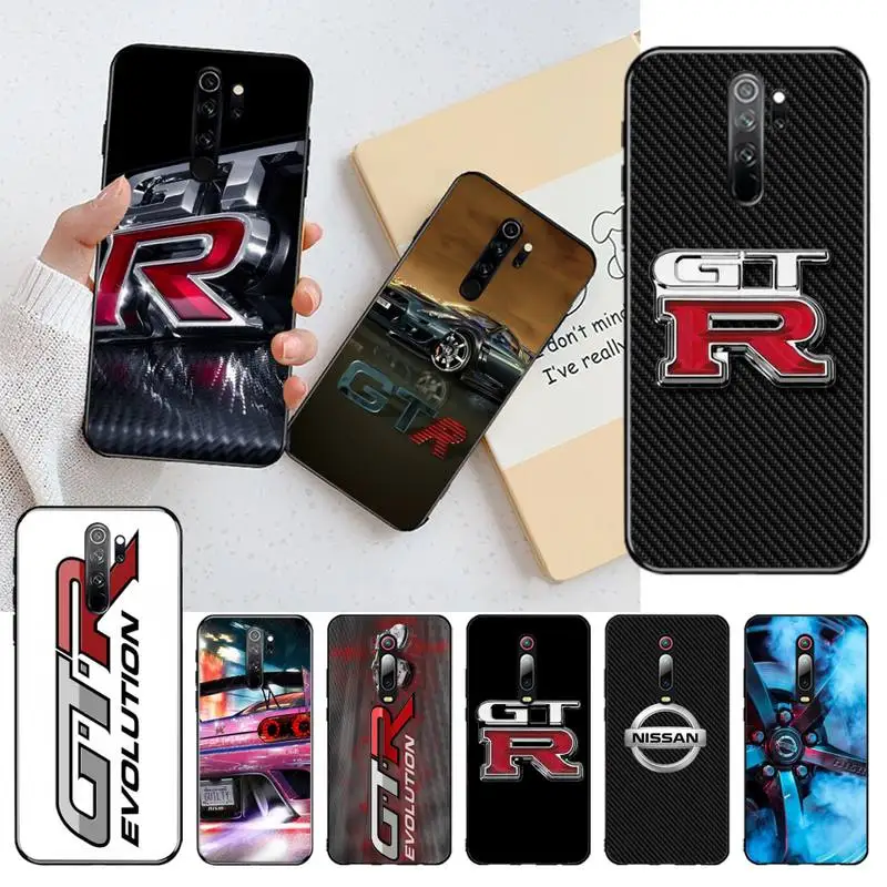 YJZFDYRM NISSAN GTR крутой чехол для автомобиля Redmi Note 9 8 8T 8A 7 6 6A Go Pro Max K20|Бамперы| |