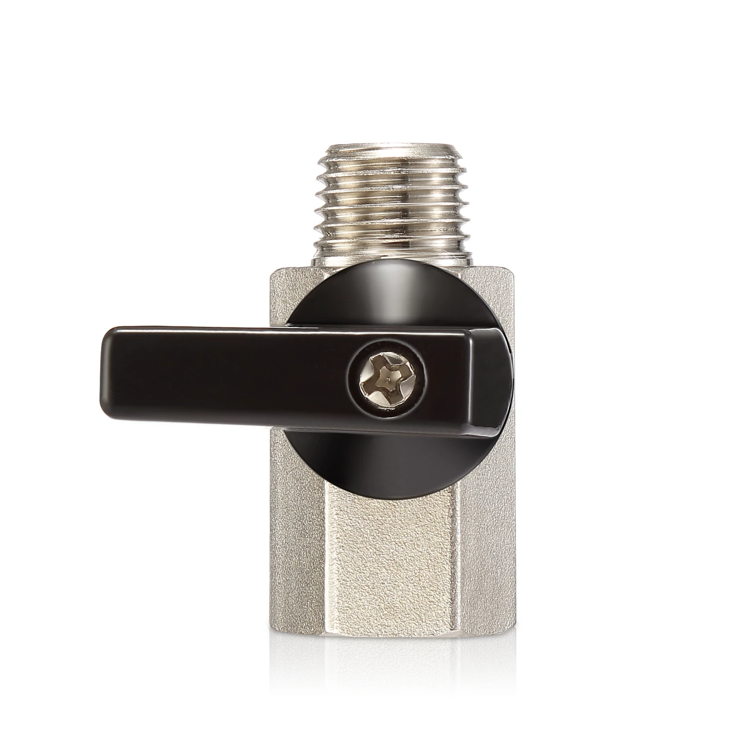 1 шт. мини латунный шаровой клапан 1/2 &quot1/4&quot 1/8 &quot3/8&quot DN6 DN8 DN10 DN15 BSP мужские и
