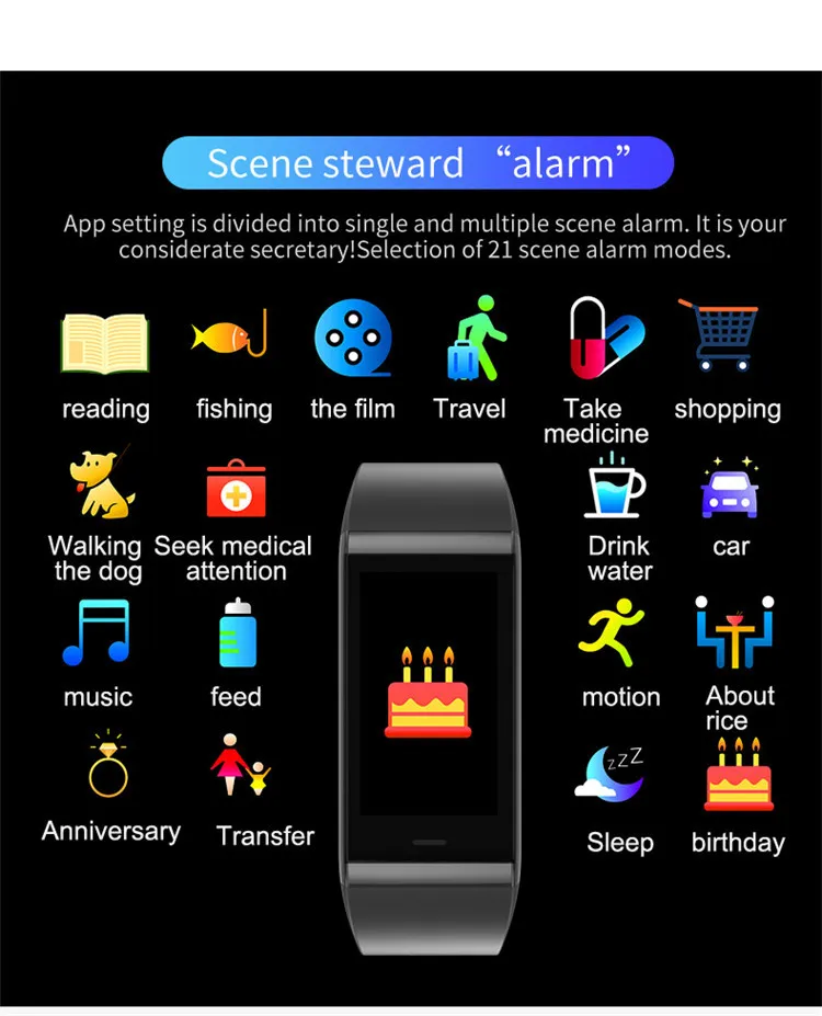 

Smart Watch2020 Women Men Smartwatch For Android IOS Electronics Smart Clock Fitness Tracker Silicone Strap Smart-watch Hours
