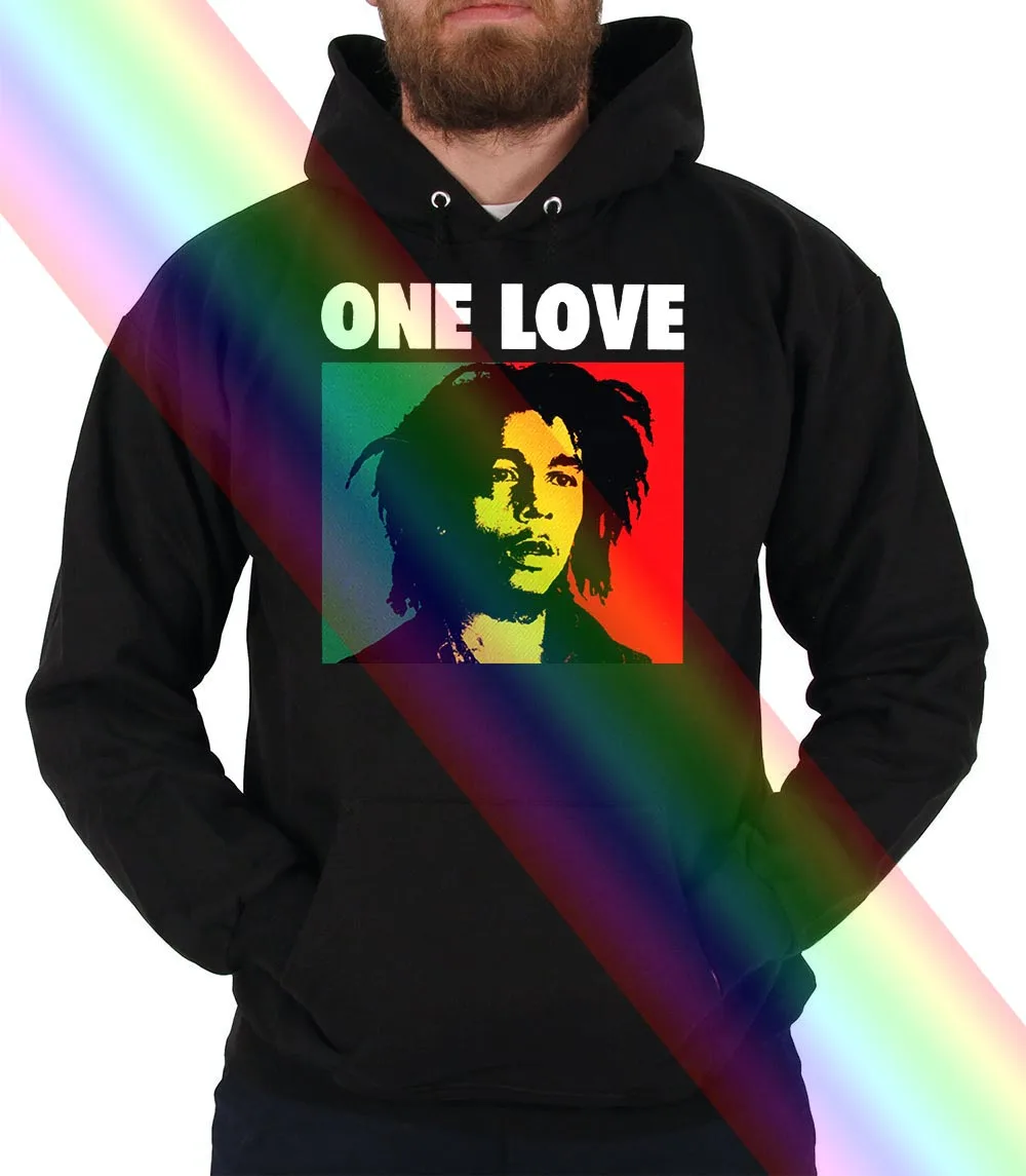 Боб Марли One Love раста графические толстовки свитшоты|Мужские и свитшоты| |
