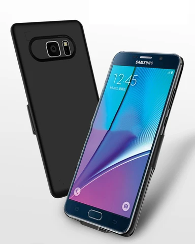 Чехлы с внешним зарядным устройством для Samsung Galaxy Note 5 S7 Edge S7, портативный внешний аккумулятор, резервная зарядная крышка, чехол с внешним аккумулятором 5000