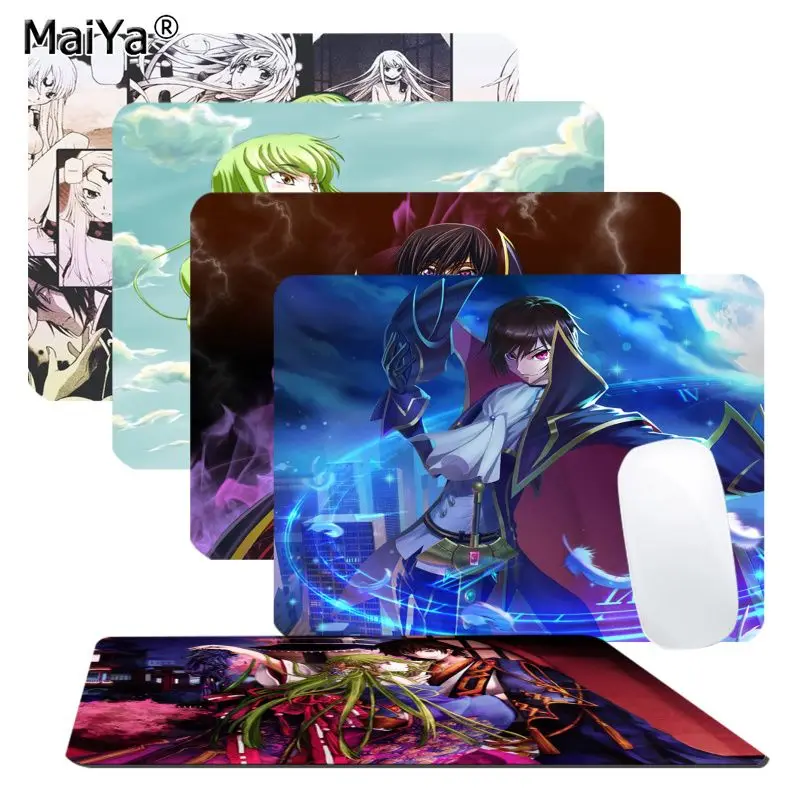 

MaiYa Cool New Code Geass Gamer Speed Mice Retail Small Rubber Mousepad Top Selling Wholesale Gaming Pad mouse