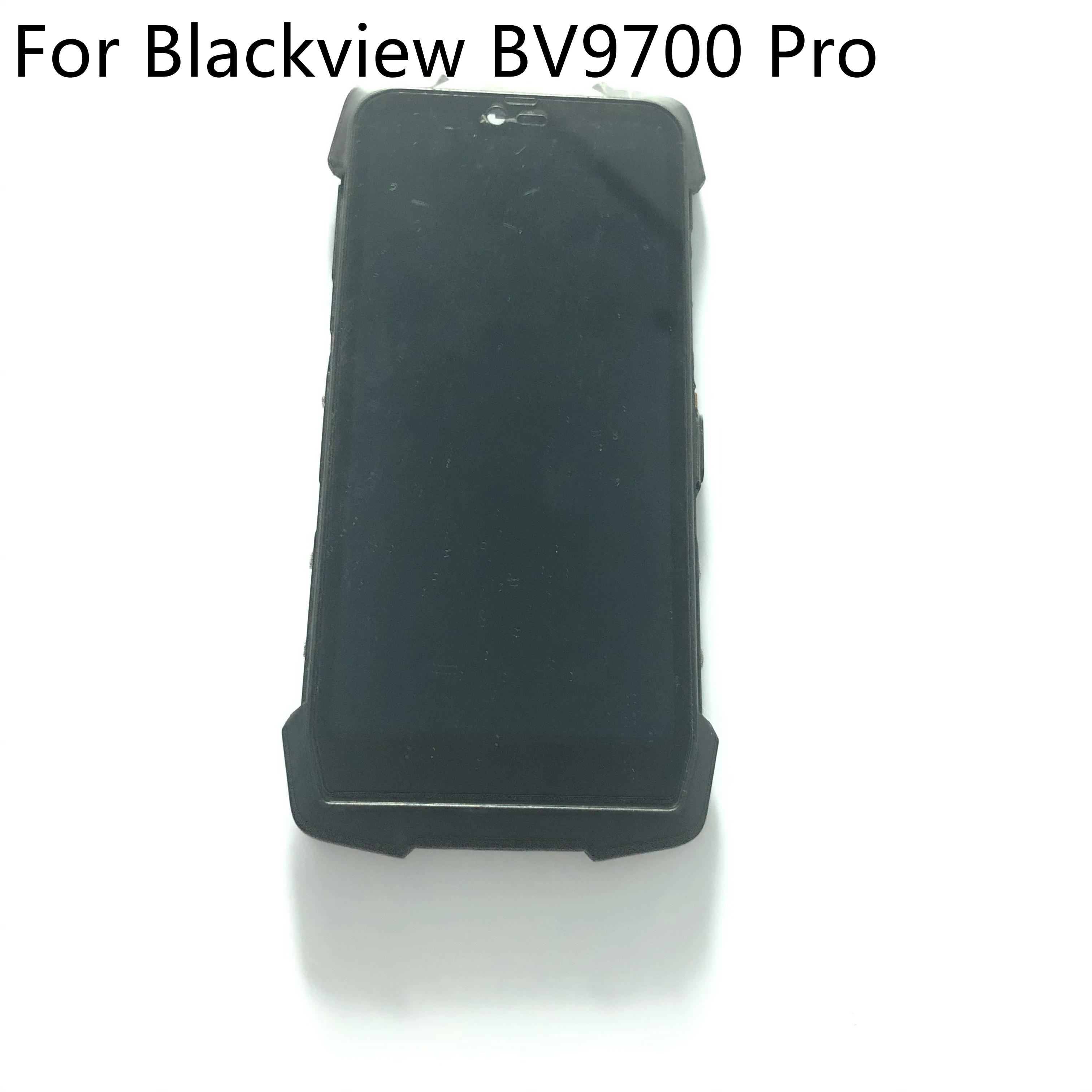 Blackview BV9700 Pro б/у ЖК дисплей сенсорный экран рамка для смартфона MTK6771T 5 84 дюйма