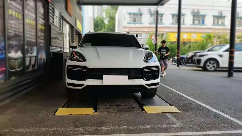 Комплект кузова для Porsche Cayenne Facelift Bumper передний бампер губы боковые юбки задний бампер диффузор PP